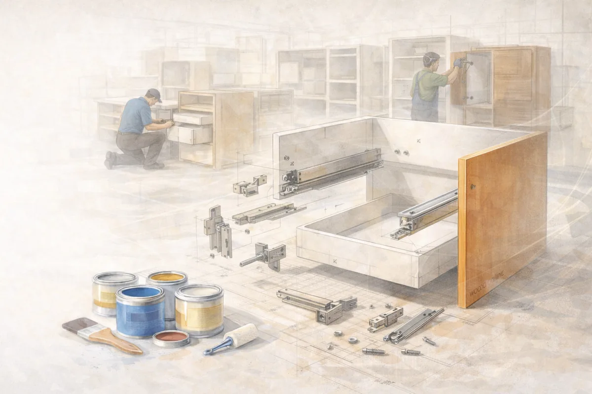 Шпонирование МДФ