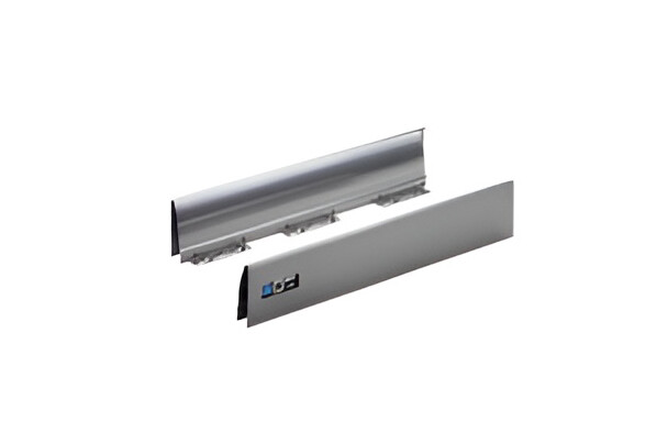 Боковина ящика HETTICH InnoTech, H70 мм, NL350 мм, цвет серый, левая, (V18)