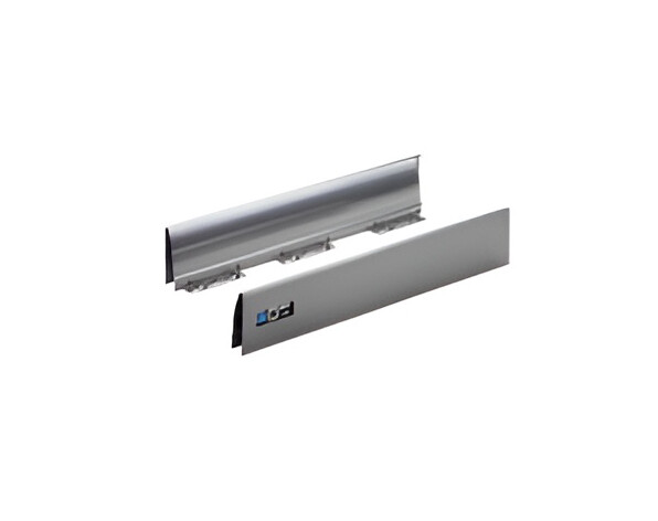 Боковина ящика HETTICH InnoTech, H70 мм, NL520 мм, цвет серый, правая, (V18)