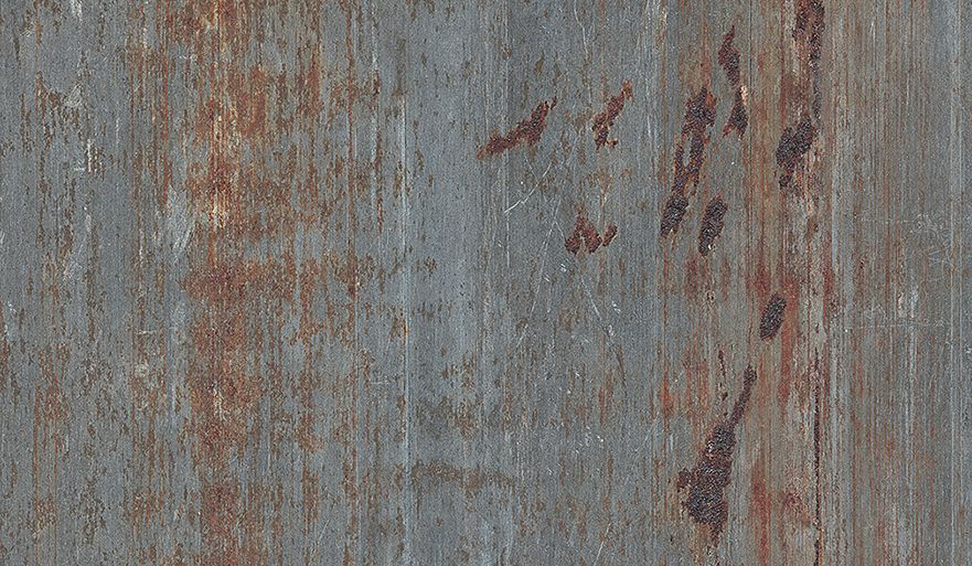 Бумажно-слоистый пластик БСП  Металлическая плита винтаж F010 ST9 0,8 мм 2790*2060 мм Egger