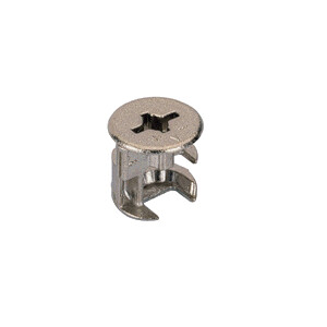 905659904 Стяжка эксцентриковая Hettich Rastex 15 9056599, для полок 18 мм, без буртика, цинковое литье (2000 шт/уп)