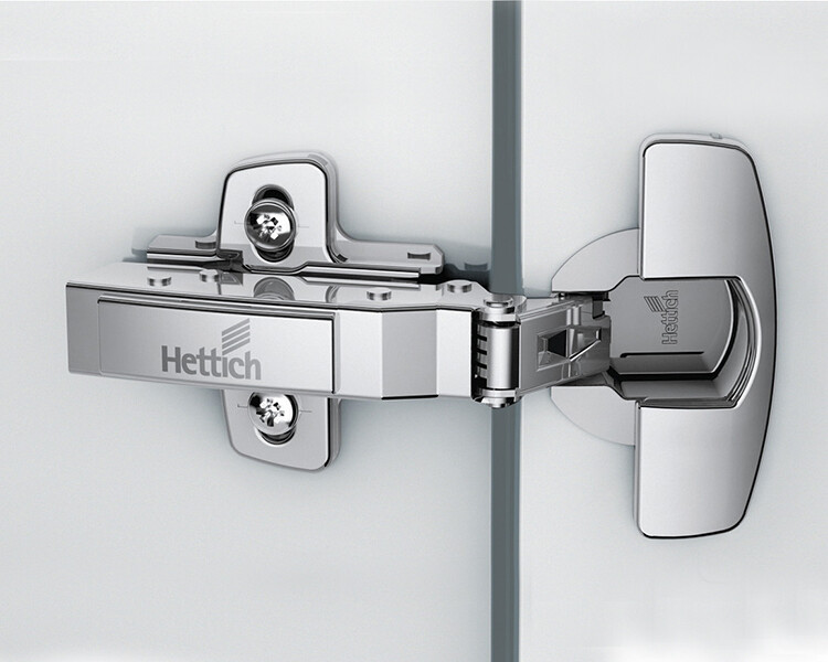 907120505 Петля HETTICH Sensys 8645I (B12.5) 110°, для дверей 15-24 мм, накладная, с доводчиком, ?35, под саморезы, никель