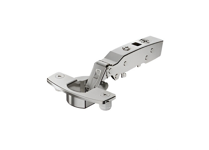 907120806 Петля HETTICH Sensys 8645I (B12.5) 110°, для дверей 15-24 мм, накладная, с доводчиком, диаметр 35 мм, под пресс, никель