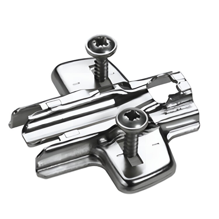 Монтажная планка крестообразная System 8099 Hettich Direct для Sensys/Intermat, LR37, D1,5, со штифтами и специальными винтами