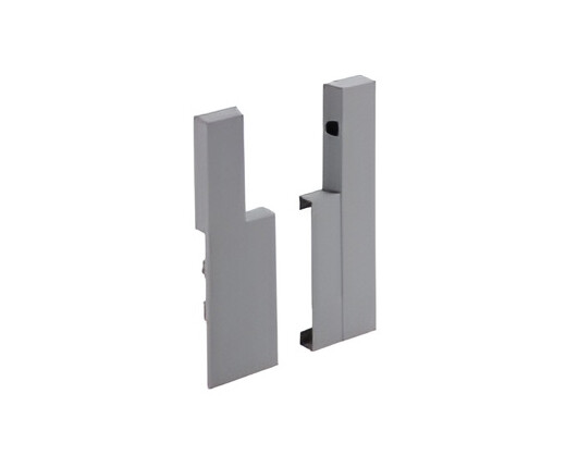 Держатель передней панели HETTICH, для InnoTech Advanced, H 144мм, цвет серый, левый, (V40)