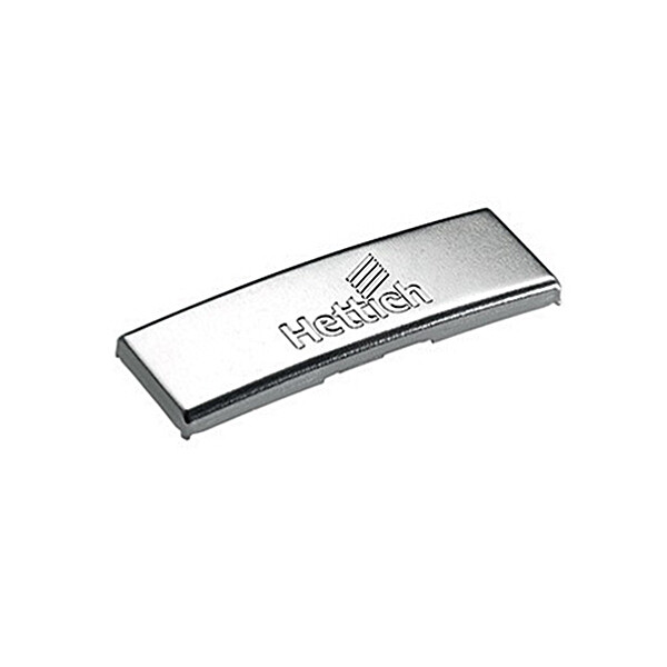 Заглушка на консоль петли Sensys, с логотипом Hettich, сталь