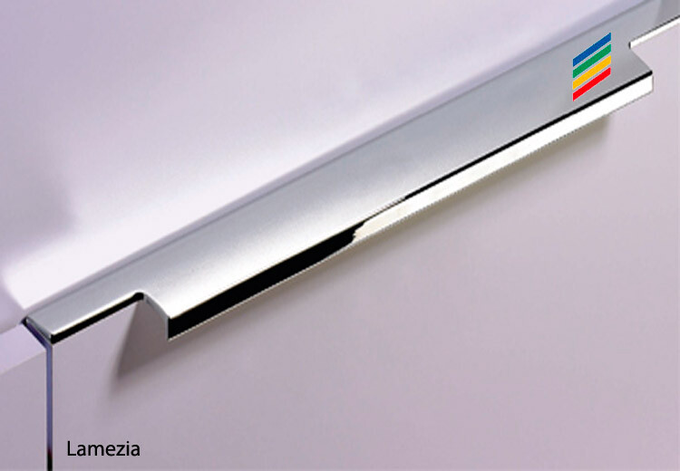 Pучка Hettich, 9105806 Lamezia, длина 495мм, глянцевый хром