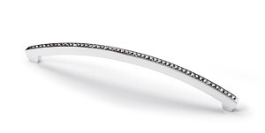 Ручка Hettich, 9113690  Delia, межосевое расстояние 160мм, глянцевый хром