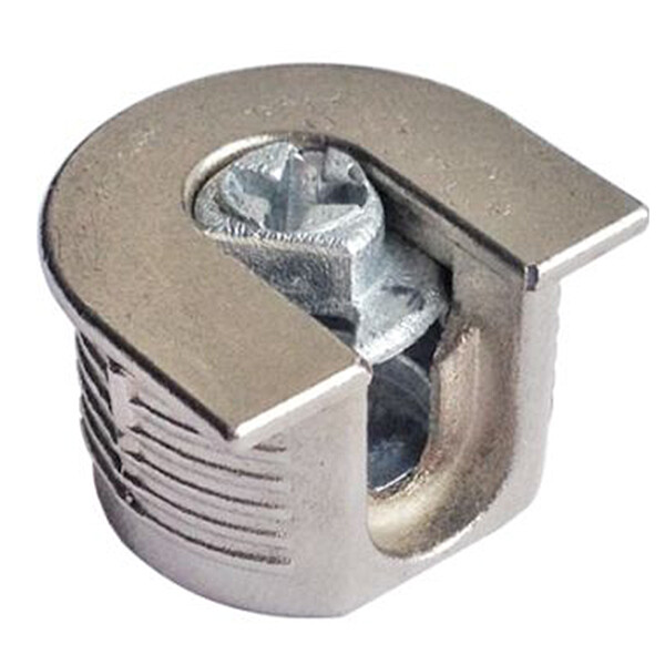 Стяжка эксцентриковая Hettich, 9117653 VB 35MD/16,  никелированная для плит 16 мм