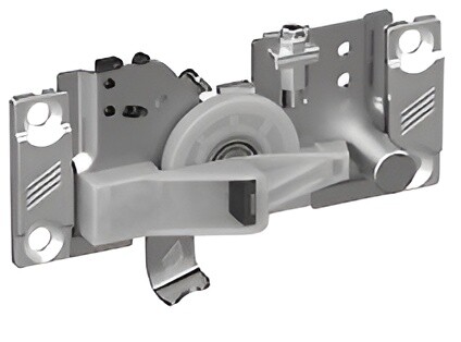 Ходовой элемент Hettich, TopLine L, правый, задняя дверь, короткая цапфа, профиль, монтируется перед панелью
