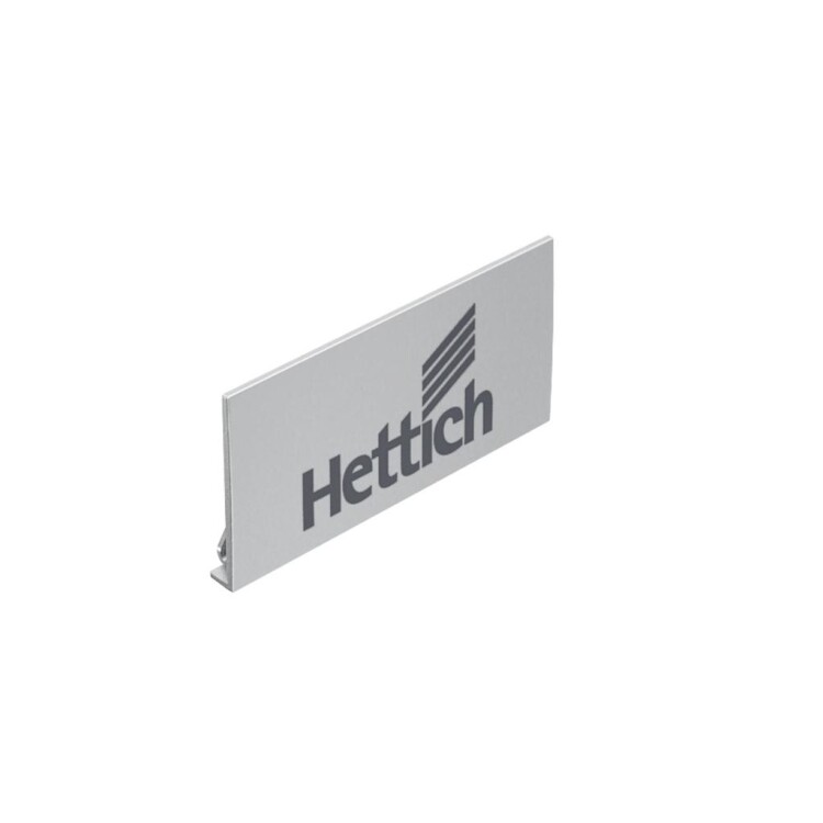Заглушка на боковину ArciTech, с логотипом Hettich, под хром