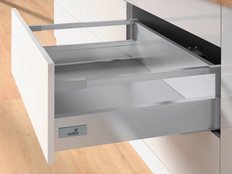 Комплект короба InnoTech Atira частичного выдв. Silent System, 470*144, Релинги, Серый