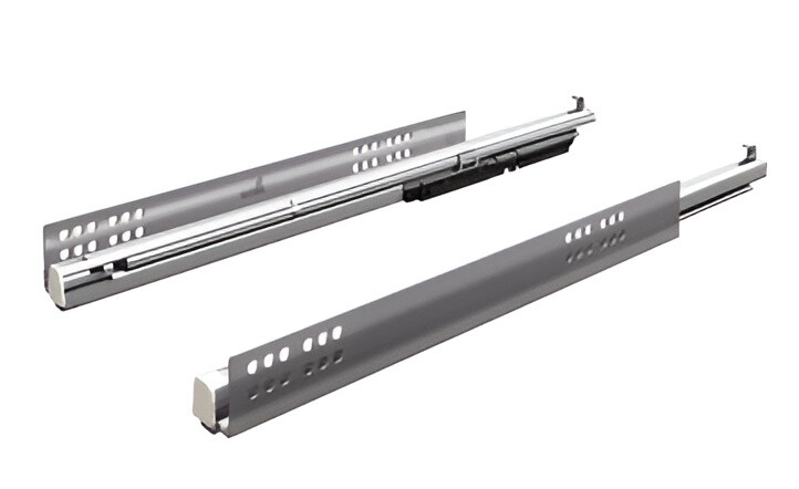Направляющая HETTICH Quadro V6 L260 полного выдвижения Silent Sistem G20, для системы Innotech, EB 12,5, (16), левая, (V20)