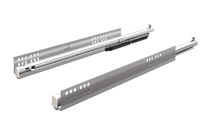 924372200 Направляющая HETTICH Quadro V6 L350 полного выдвижения для механизма Push to Open Silent, G30, для системы Innotech Atira, EB 12,5, (16), левая, (V20)
