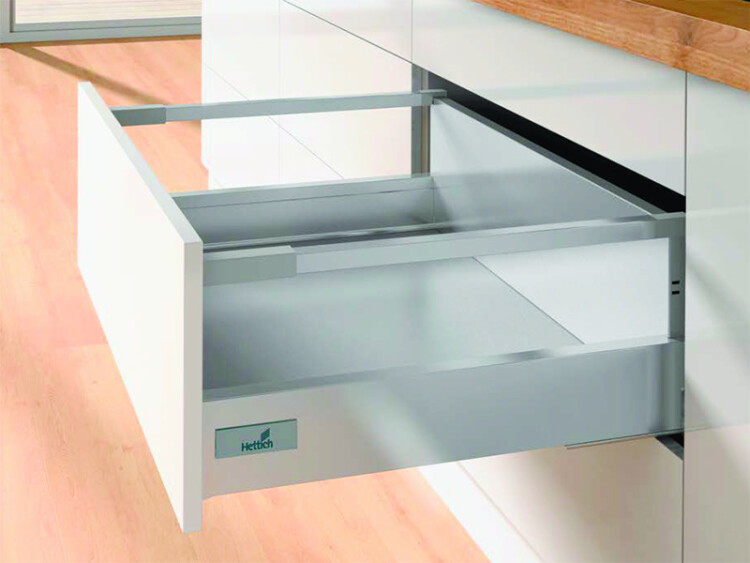 Комплект короба InnoTech Atira частичного выдв. Silent System, 176*470, Релинги, Серый