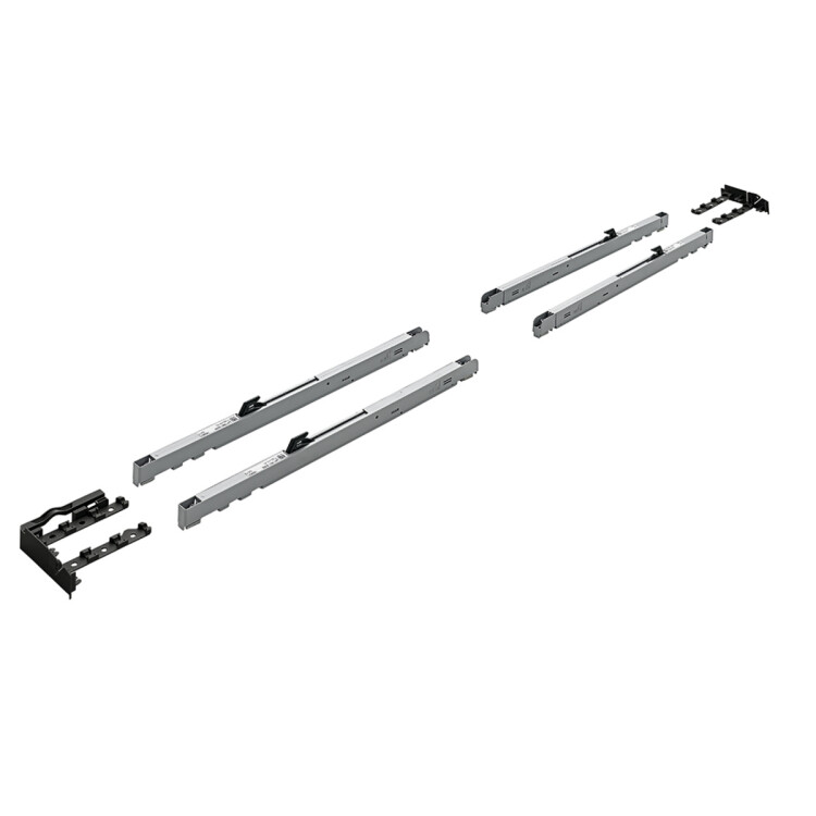 TopLine XL, комплект Silent System, 80 кг, 2-дверный