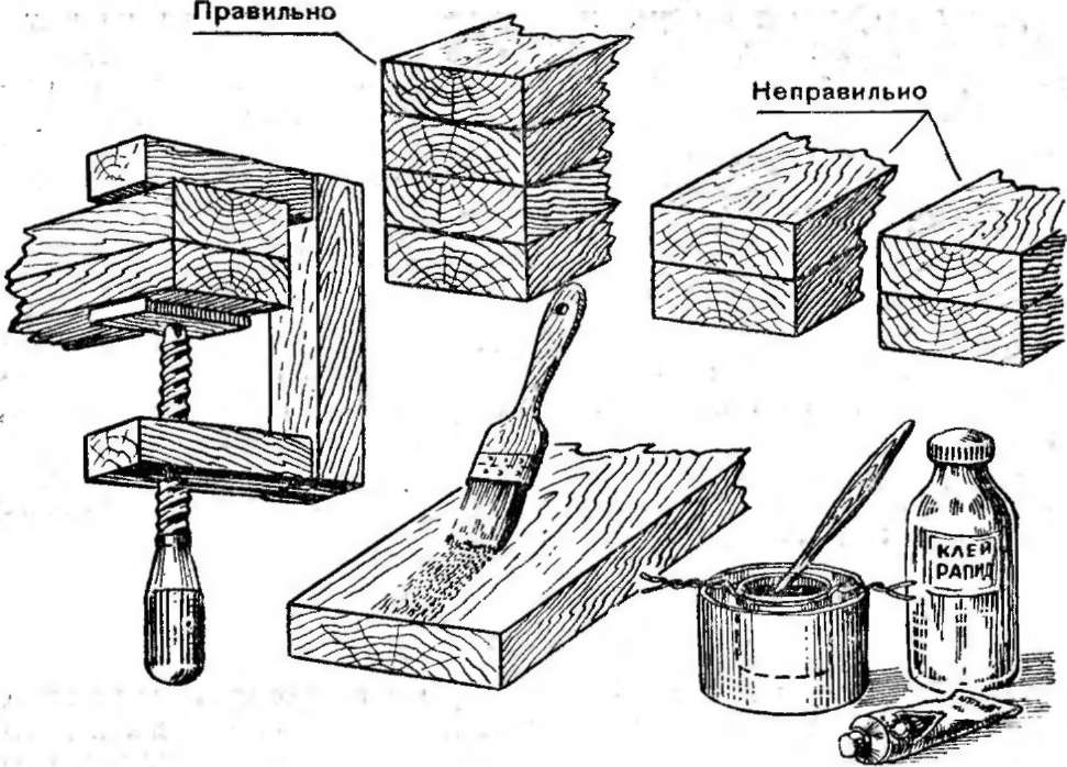 Работаем с клеем для дерева -советы Работаем с клеем для дерева -советы