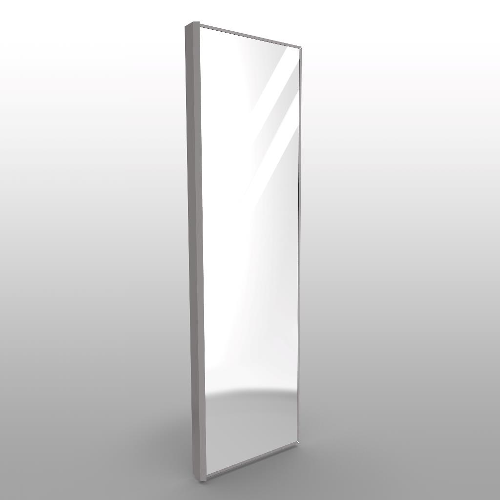 FIRMAX Поворотно-выдвижное зеркало, 352×61×1200 (ШхГхВ), серый