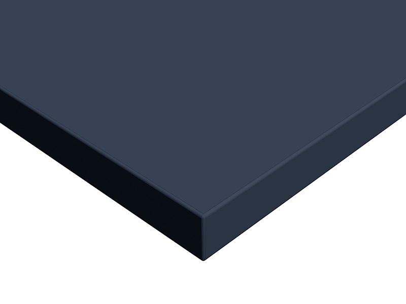 Плита МДФ Alvic Luxe 1240×18×2750 мм, глянец индиго (Indigo)