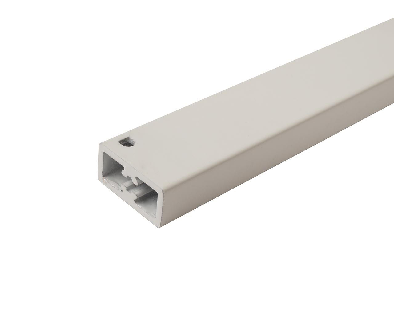 Рейлинг фронтальный Firmax для внутреннего ящика Slimline/Smartline, квадратный, L=1100 мм, перламутр