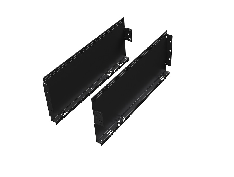 Комплект боковин длиной 300 мм ящика Firmax Ultraslim, (две боковины, комплект крепежа, две заглушки) высота 159 мм, антрацит